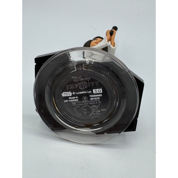 Disney Infinity Star Wars Lot of 5 Han Solo Leia Chewbacca Obi Wan Toy Set USED - Picture 11 of 16